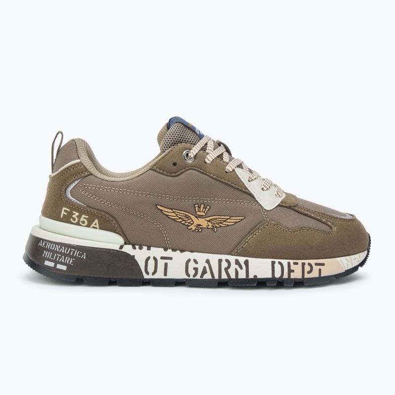 Aeronautica Militare scarpe da uomo SC276CT3380 taupe/beige 2