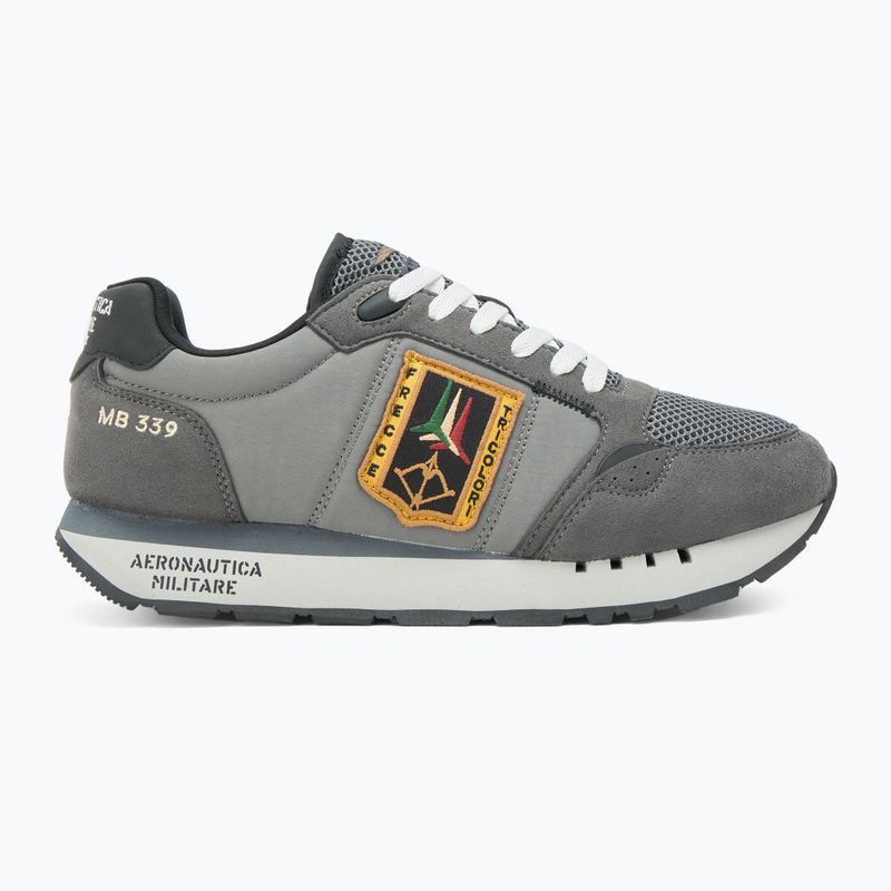 Aeronautica Militare scarpe da uomo SC292CT3331 grigio chiaro/grigio scuro 2