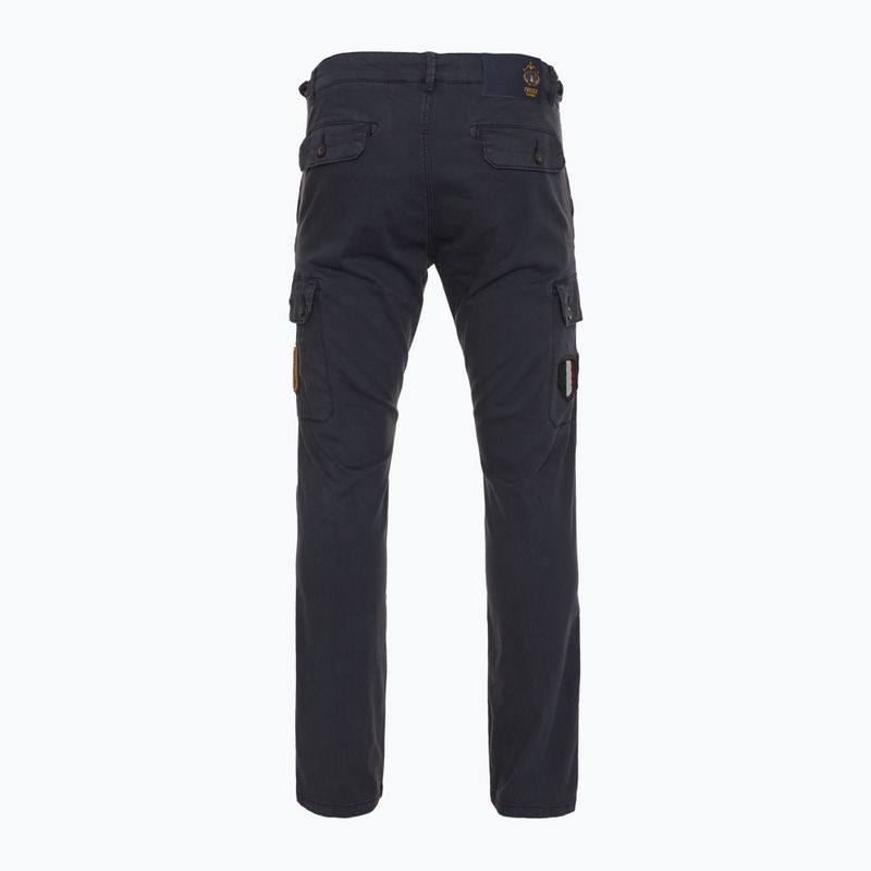 Pantaloni da uomo Aeronautica Militare Heritage blu scuro 2