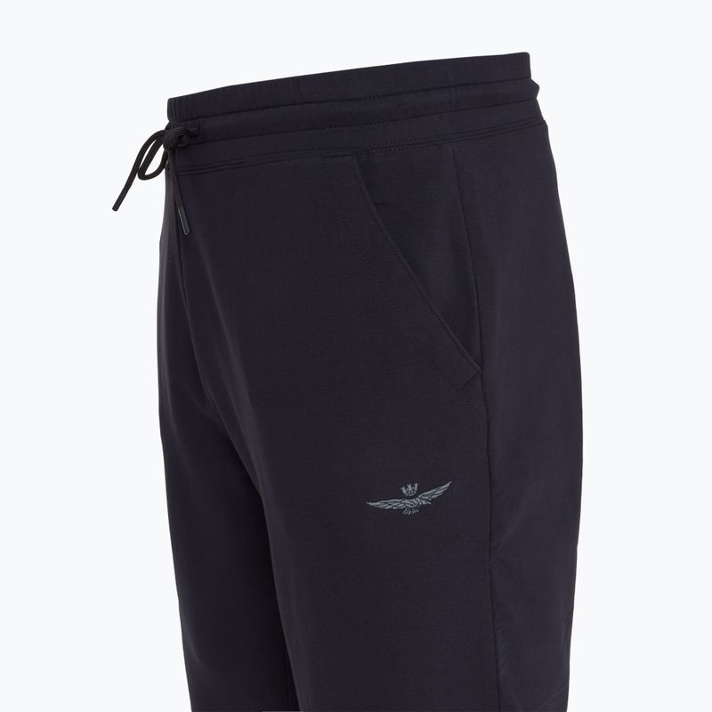 Pantaloni da uomo Aeronautica Militare Essential blu navy 3