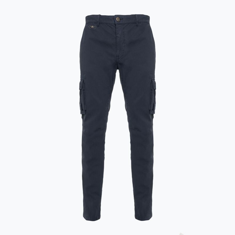 Pantaloni da uomo Aeronautica Militare Heritage blu/nero