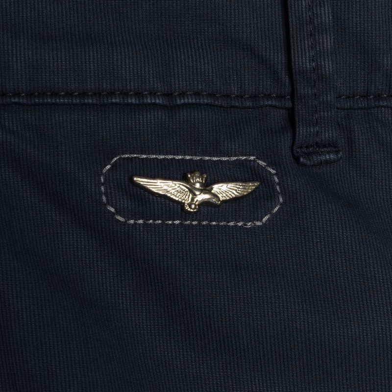 Pantaloni da uomo Aeronautica Militare Heritage blu/nero 3