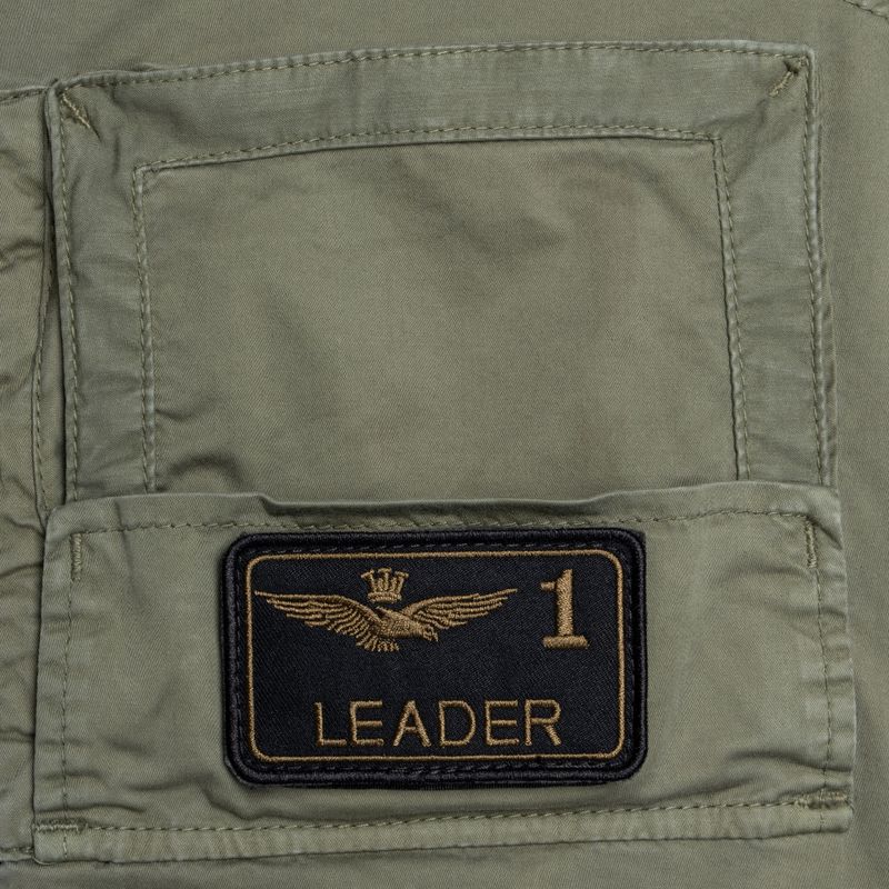 Pantaloni da uomo Aeronautica Militare Heritage verde 3