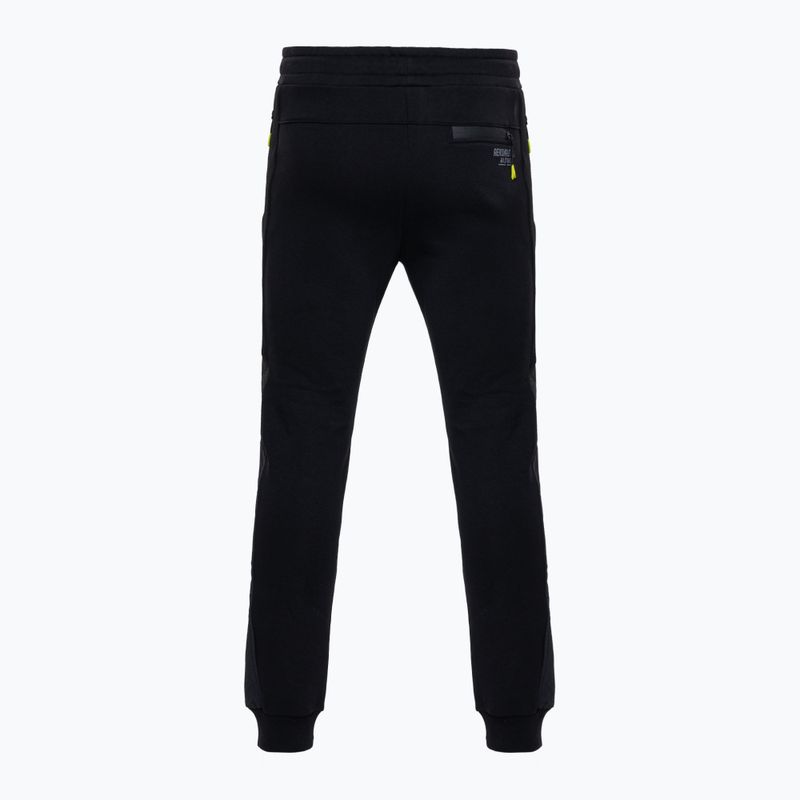 Pantaloni da uomo Aeronautica Militare Sport jet nero 9F565 2