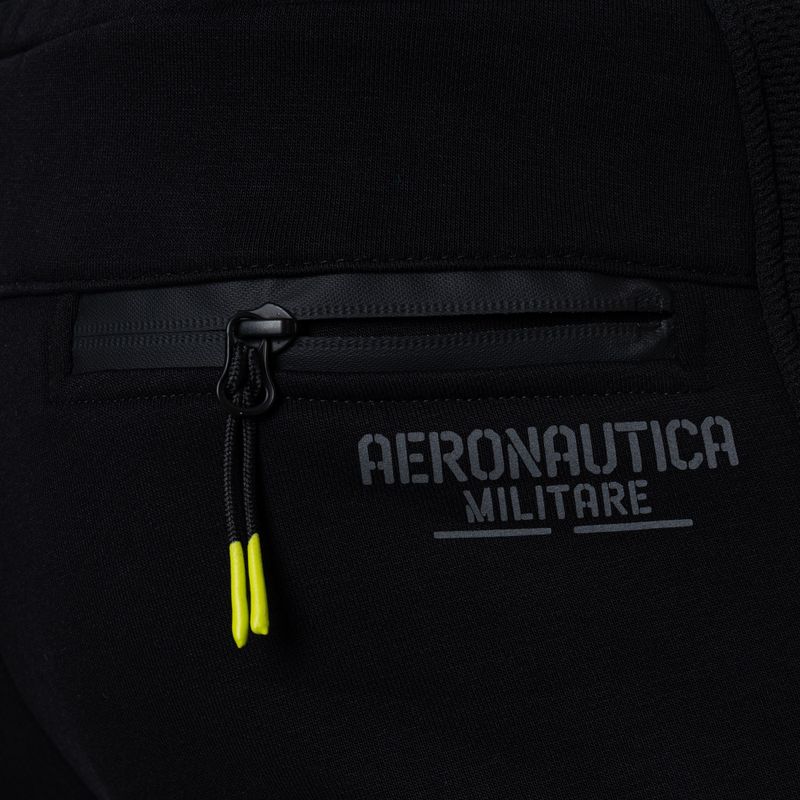 Pantaloni da uomo Aeronautica Militare Sport jet nero 9F565 5