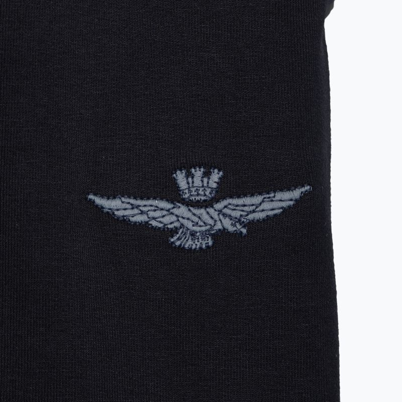 Pantaloni da uomo Aeronautica Militare Essential jet black 3