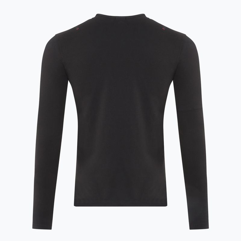 Aeronautica Militare Flying Team Uomo jet black longsleeve 2