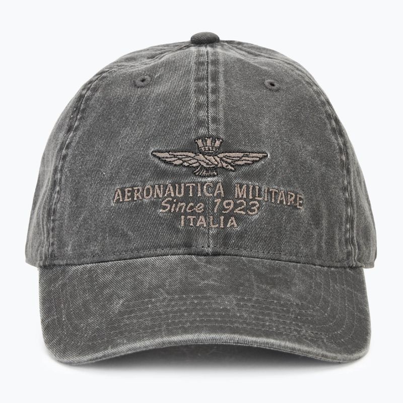 Cappello da baseball da uomo dell'Aeronautica Militare trattato con pigmenti neri 2