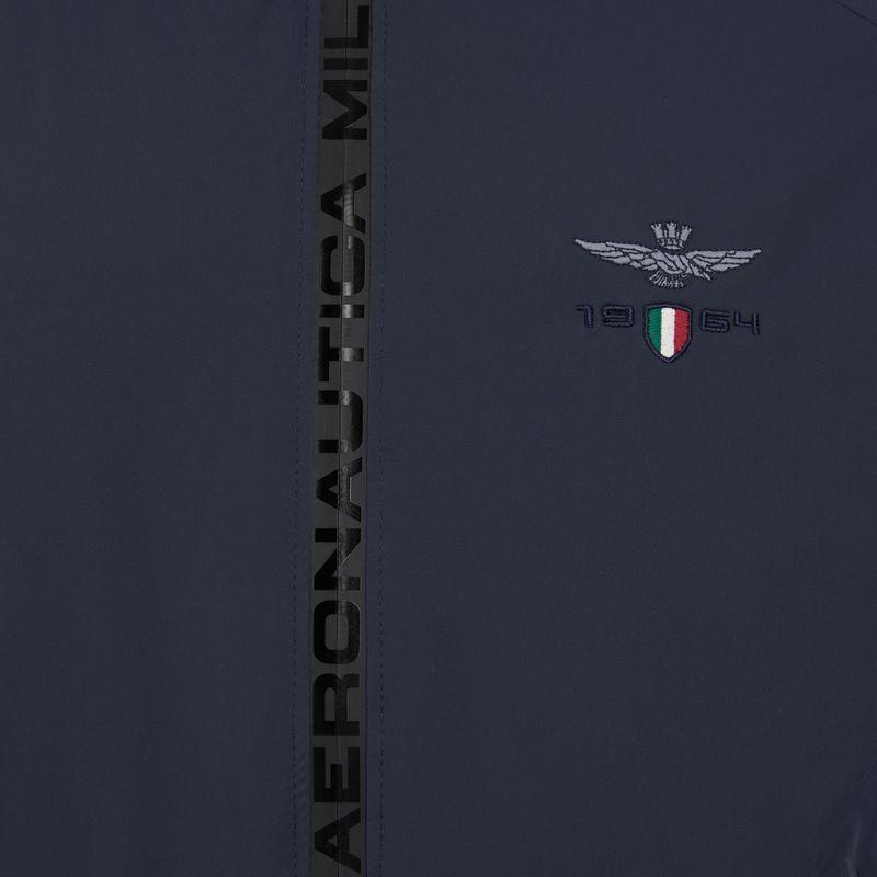 Giacca da uomo Aeronautica Militare 251AB2205CT3264 FZ blu navy 3
