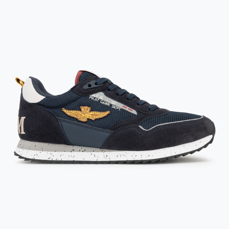 Aeronautica Militare scarpe da uomo 251SC288CT3545 blu navy 2