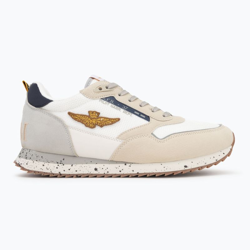 Aeronautica Militare scarpe da uomo 251SC288CT3545 bianco/gelo 2