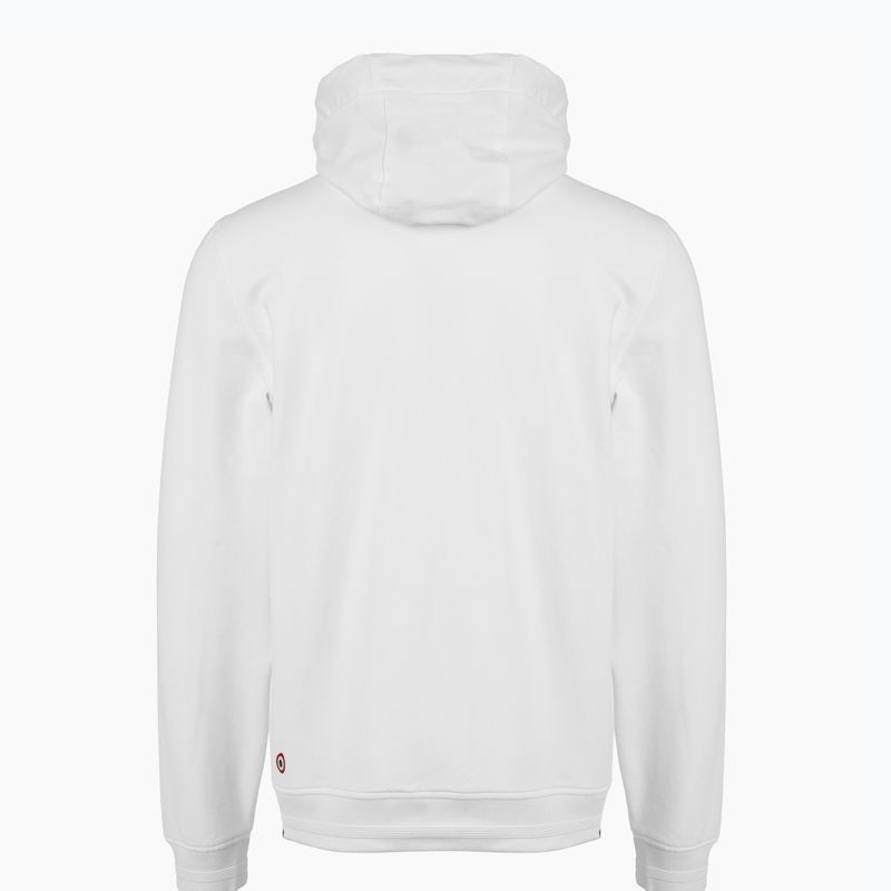Felpa Aeronautica Militare uomo 251AF500F459 Cappucio bianco sporco 2