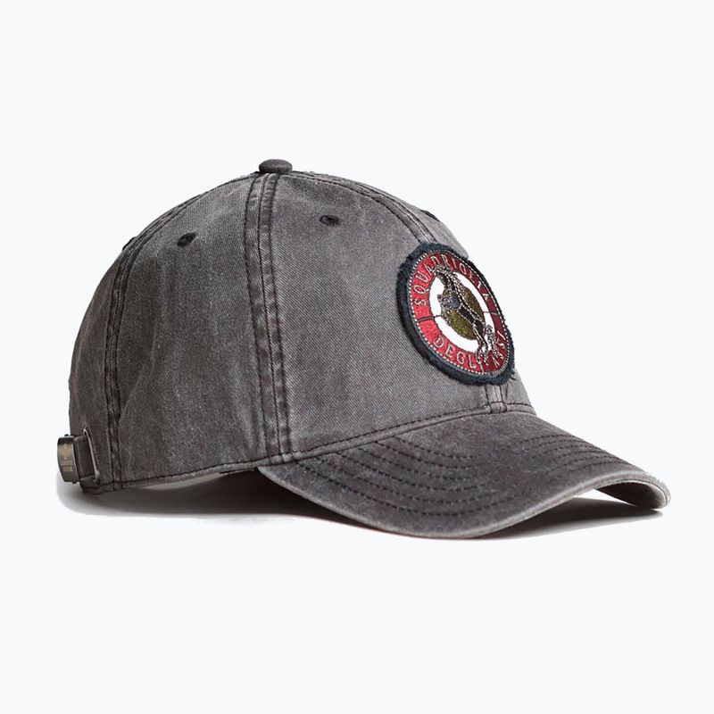 Cappello da baseball Aeronautica Militare da uomo 251HA1211CT2476 nero lavato