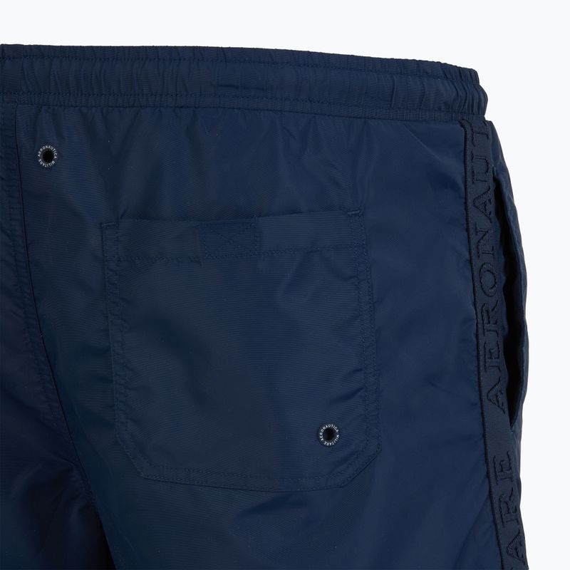 Pantaloncini da bagno uomo Aeronautica Militare 251BW225CT3539 blu navy 5