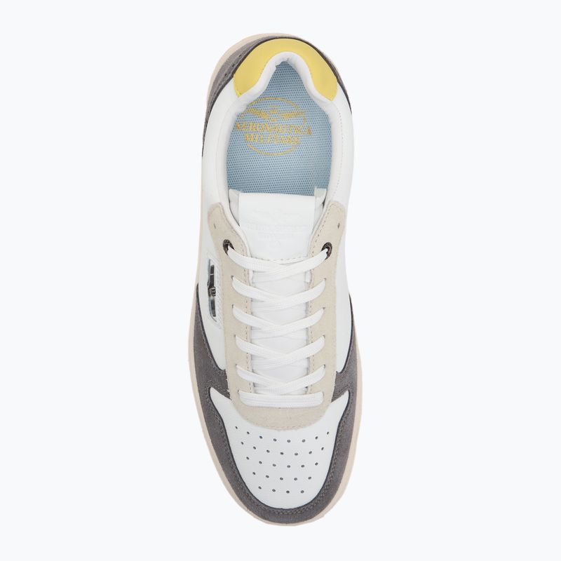 Scarpe da uomo Aeronautica Militare 251SC235PL244 off white/grigio 5