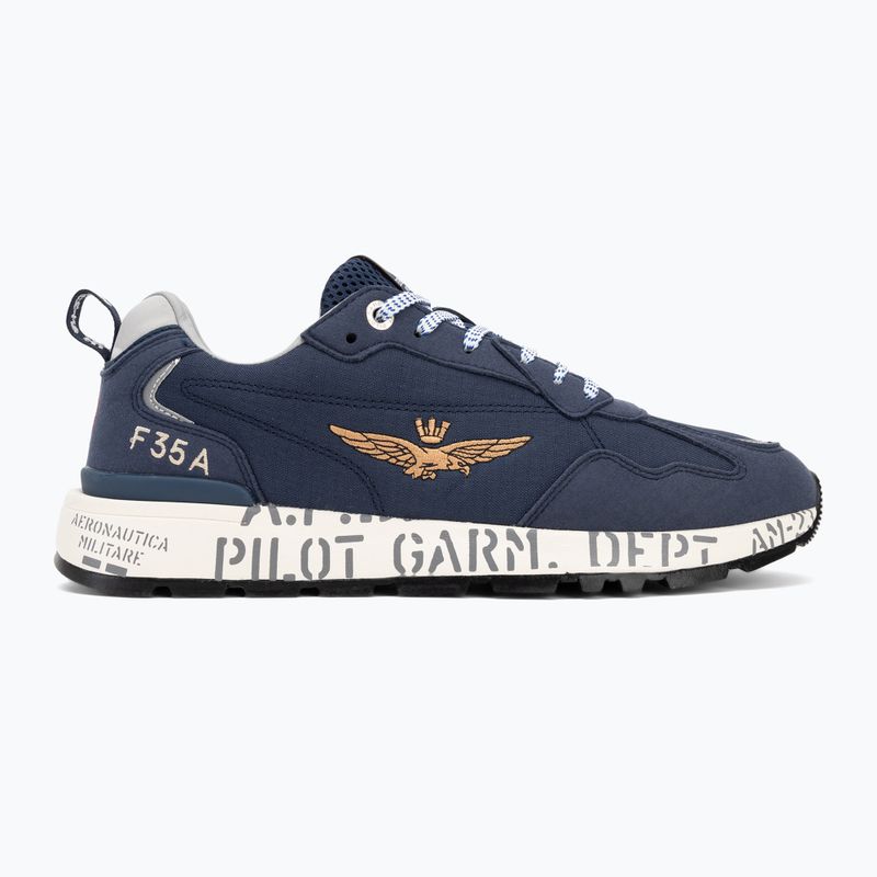 Aeronautica Militare scarpe da uomo 251SC276CT3332 blu navy 2