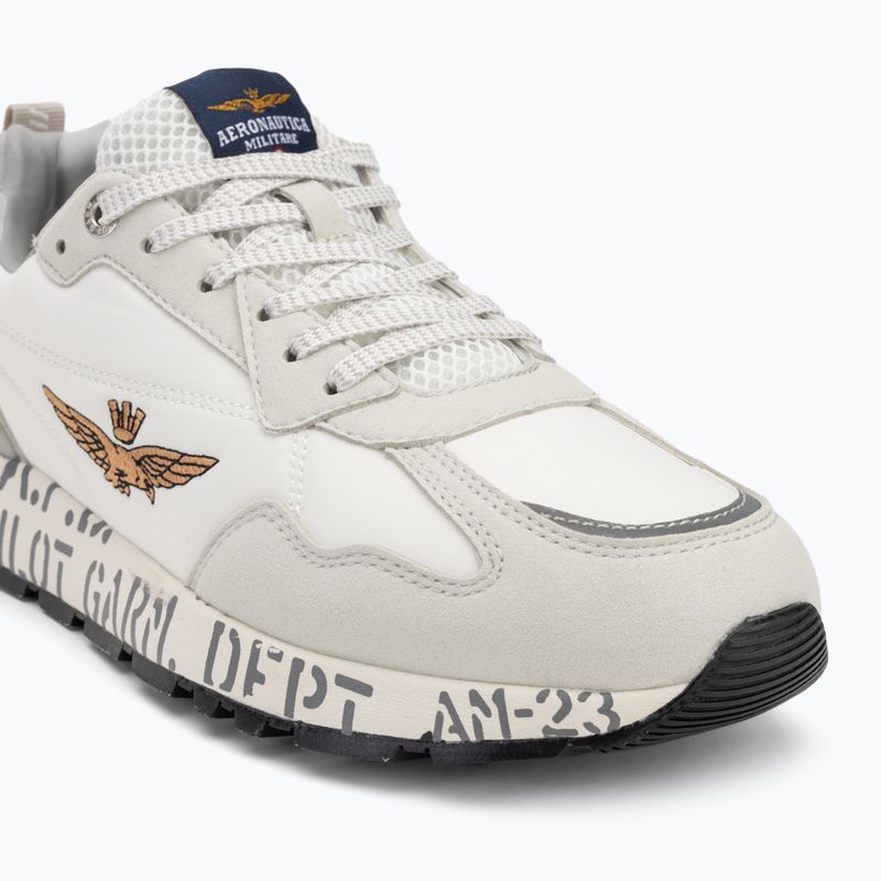 Aeronautica Militare scarpe da uomo 251SC276CT3332 bianco sporco 7