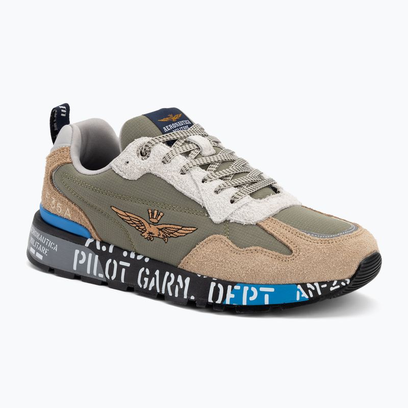 Aeronautica Militare scarpe da uomo 251SC276CT3546 agave/mouton