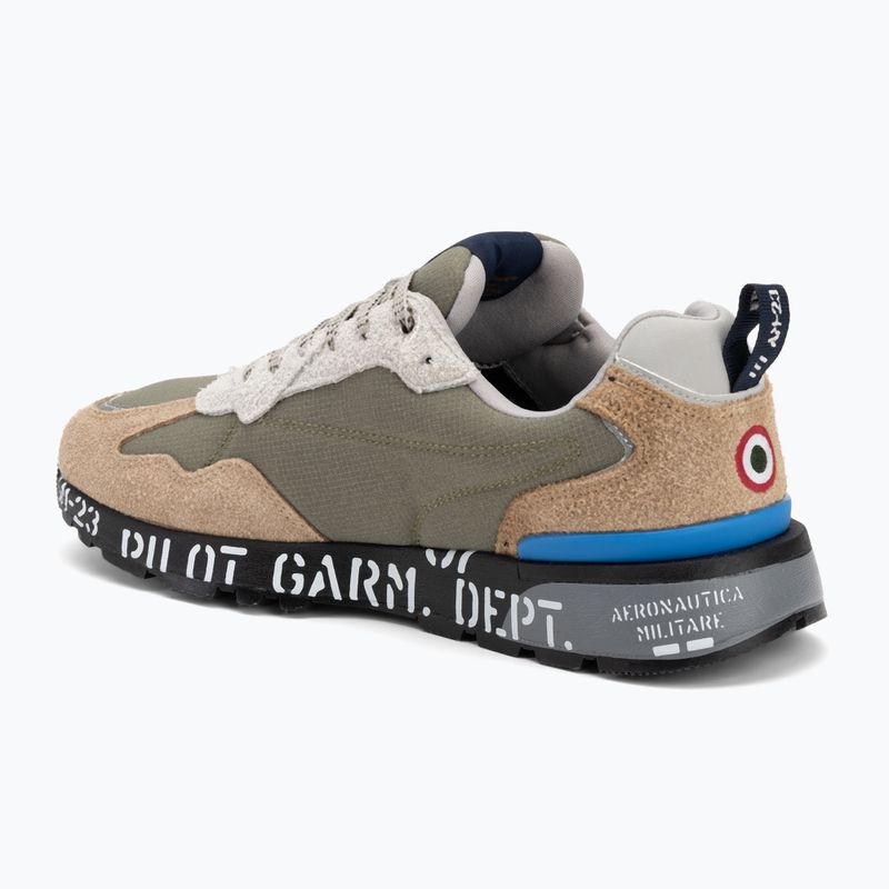 Aeronautica Militare scarpe da uomo 251SC276CT3546 agave/mouton 3