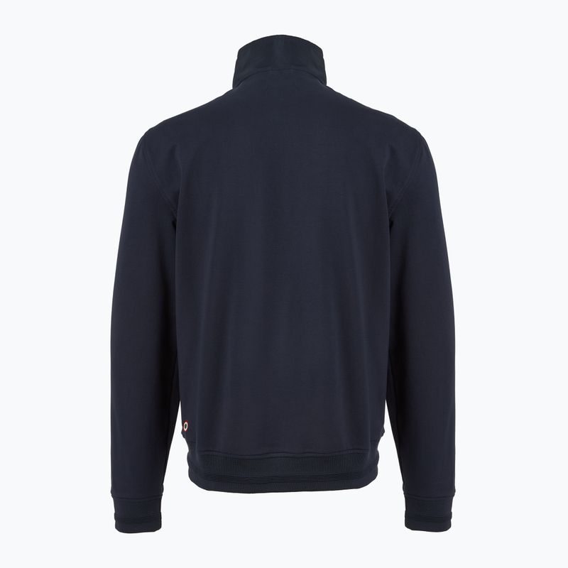 Felpa da uomo Aeronautica Militare 251AF500F459 Cappucio blu navy 6