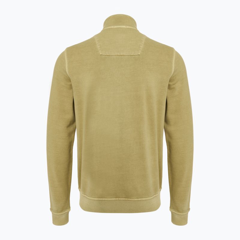 Felpa Aeronautica Militare uomo 251FE1992F583 antilope beige lavato 2