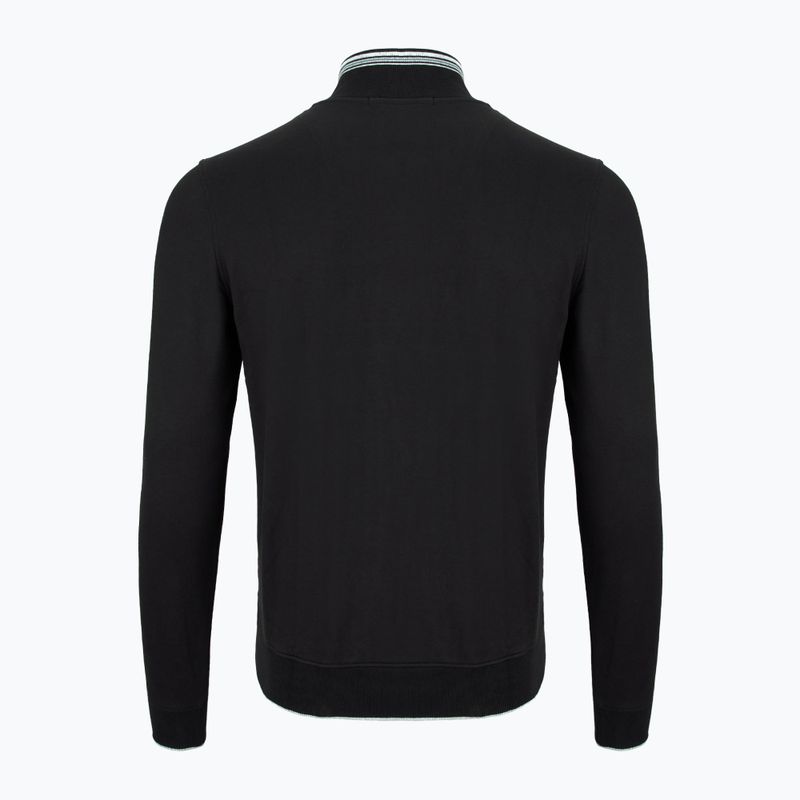 Felpa da uomo Aeronautica Militare Essential jet nero 2