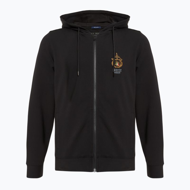Felpa da uomo Aeronautica Militare Essential Hoody jet black