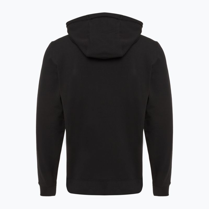 Felpa da uomo Aeronautica Militare Essential Hoody jet black 2