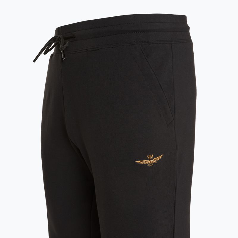 Pantaloni da uomo Aeronautica Militare 251PF872F459 jet nero 3