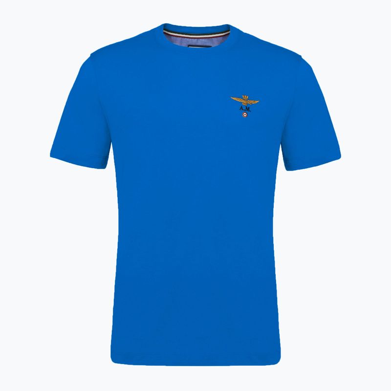 T-shirt Aeronautica Militare Essential uomo blu medio
