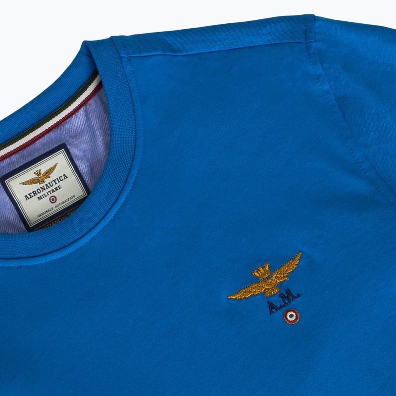 T-shirt Aeronautica Militare Essential uomo blu medio 3
