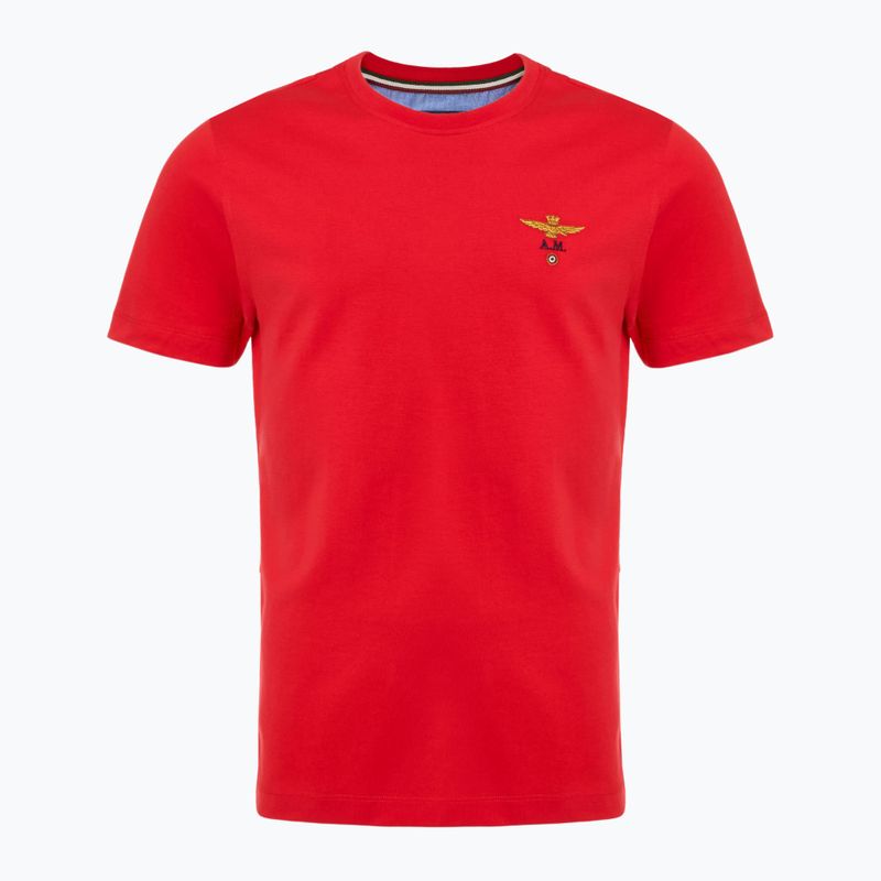 Maglietta da uomo Aeronautica Militare Essential tengo red