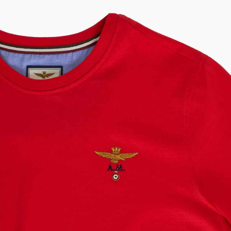 Maglietta da uomo Aeronautica Militare Essential tengo red 3