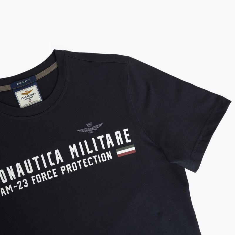 T-shirt Aeronautica Militare Heritage blu navy uomo 3