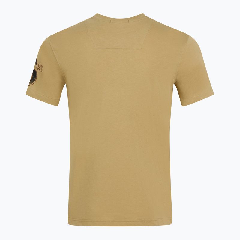 T-shirt Aeronautica Militare Tornado uomo antilope beige 2