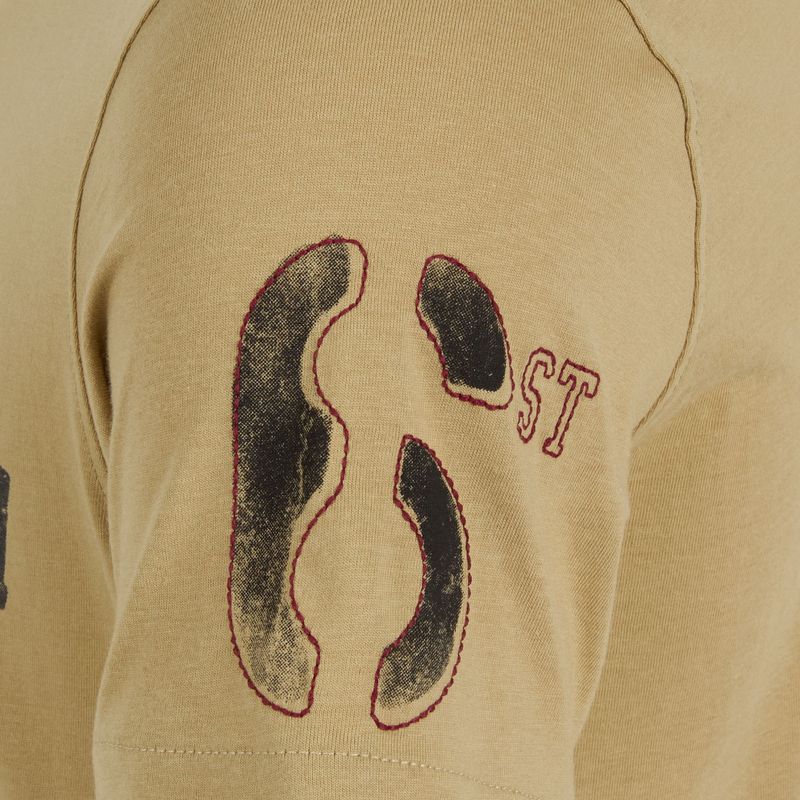 T-shirt Aeronautica Militare Tornado uomo antilope beige 3