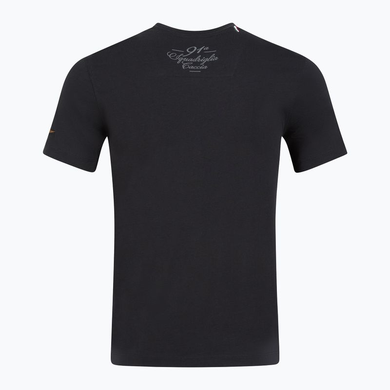 Maglietta Aeronautica Militare Squadriglia degli Assi uomo blu navy 2