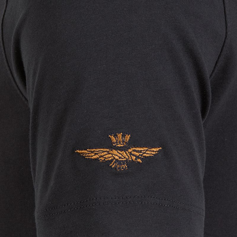 Maglietta Aeronautica Militare Squadriglia degli Assi uomo blu navy 3
