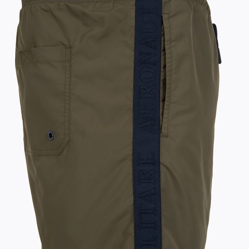Costumi da bagno uomo Aeronautica Militare 251BW225CT3539 verde militare 4