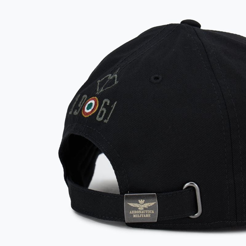 Cappello da baseball Aeronautica Militare da uomo 251HA1104CT2261 nero jet 4