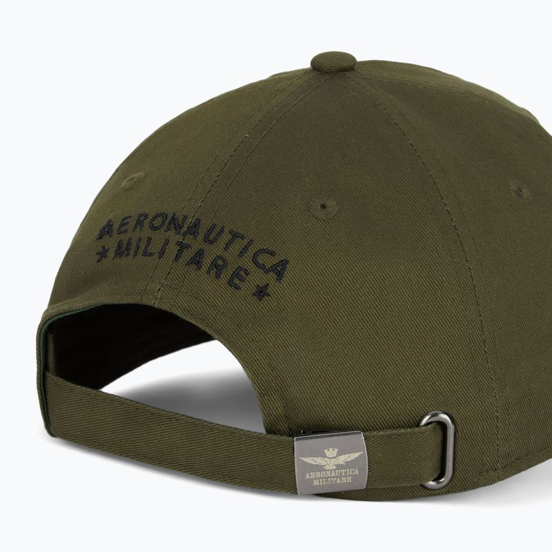 Cappello da baseball Aeronautica Militare 251HA1122CT2848 verde militare 4