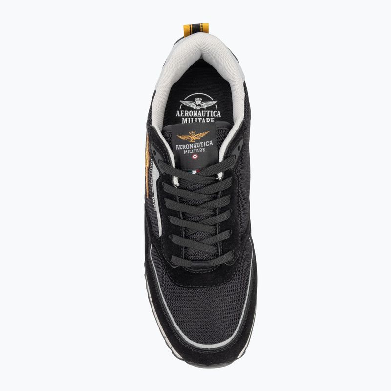 Aeronautica Militare stivali da uomo 251SC288CT3545 jet nero 5
