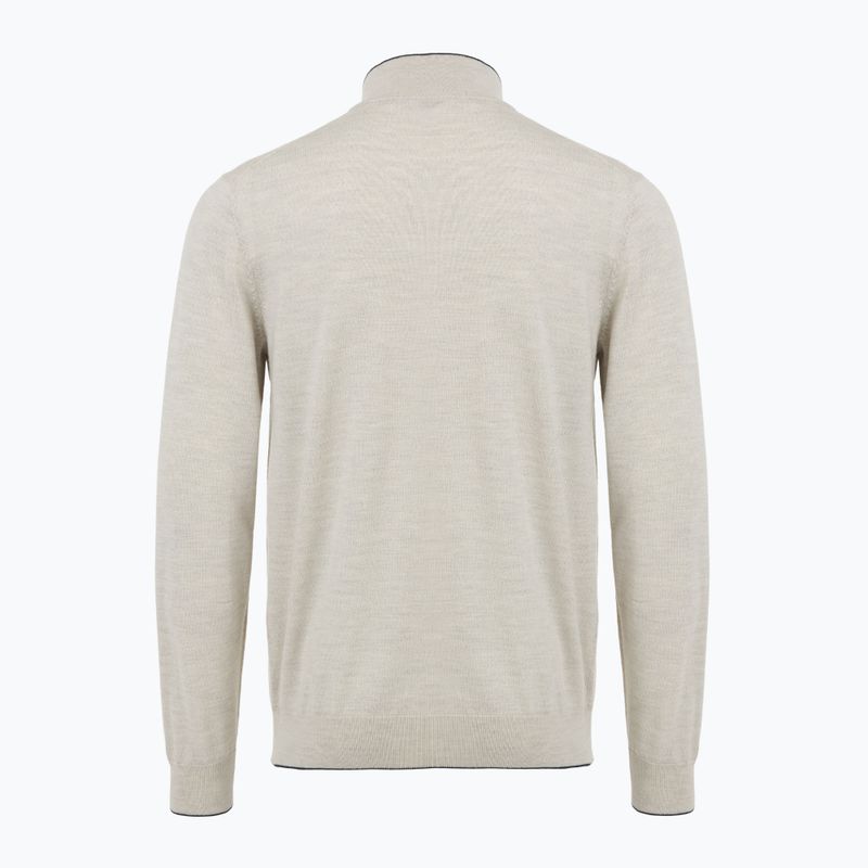 Maglione da uomo Aeronautica Militare 1/2 Zip stone melange 2