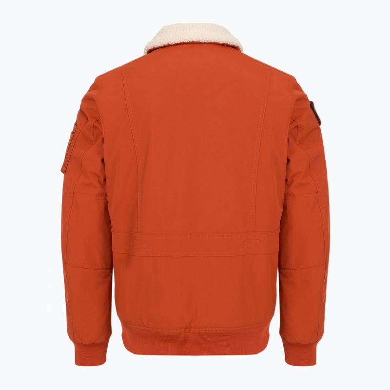 Giacca Aeronautica Militare da uomo 252AB3024UCT03151 Lth arancione 2