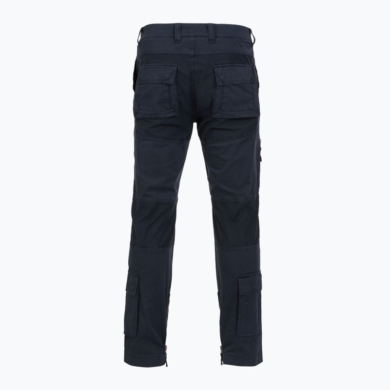 Pantaloni Aeronautica Militare uomo 252PA1387UCT01493 Iconic Anti-G blu navy 2