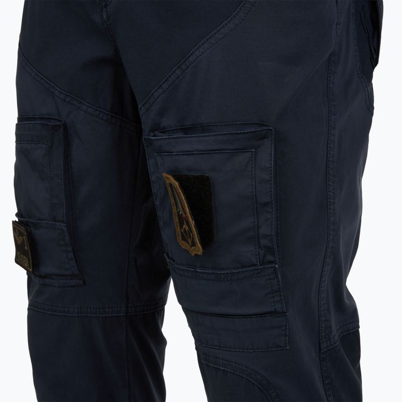 Pantaloni Aeronautica Militare uomo 252PA1387UCT01493 Iconic Anti-G blu navy 3
