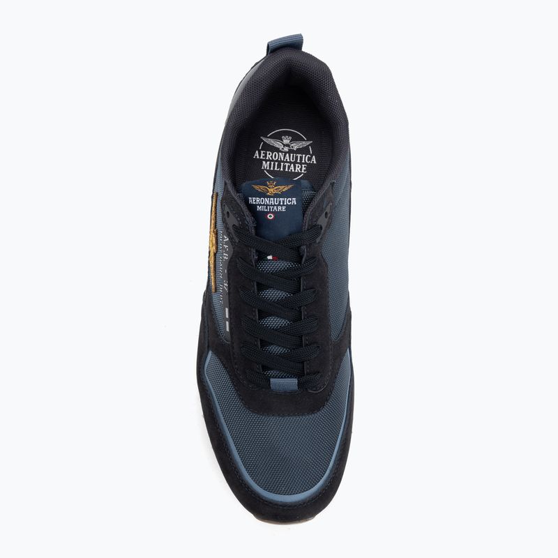 Scarpe da uomo Aeronautica Militare 252SC0288UCT03545 navy blue 5