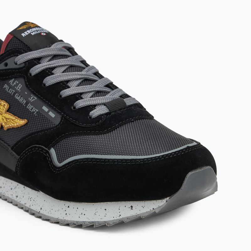 Scarpe uomo Aeronautica Militare 252SC0288UCT03545 jet black 7