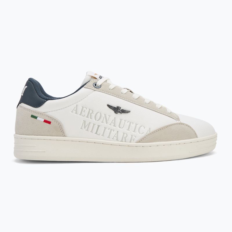 Scarpe da uomo Aeronautica Militare 252SC0306UCT03385 off white 2