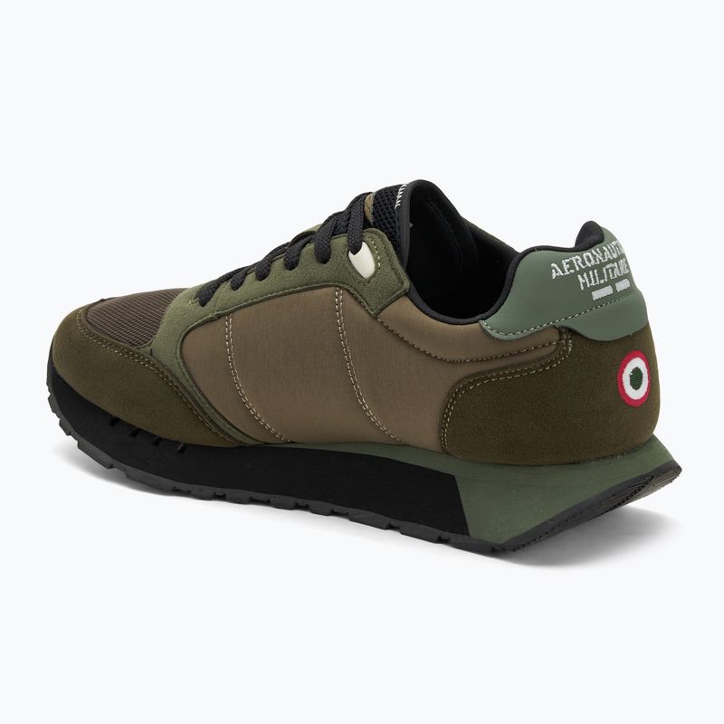 Scarpe da uomo Aeronautica Militare 252SC0292UCT03331 dark green 3